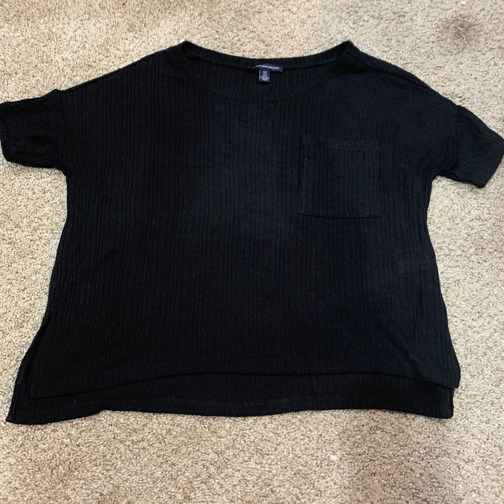 American eagle ribbed tshirt xxs